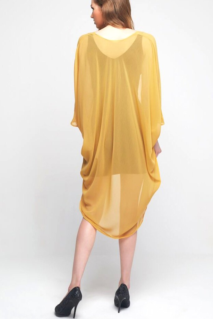 Kimono - Yellow Chiffon. Essential Edition Kimono - Yellow Chiffon. Essential Edition